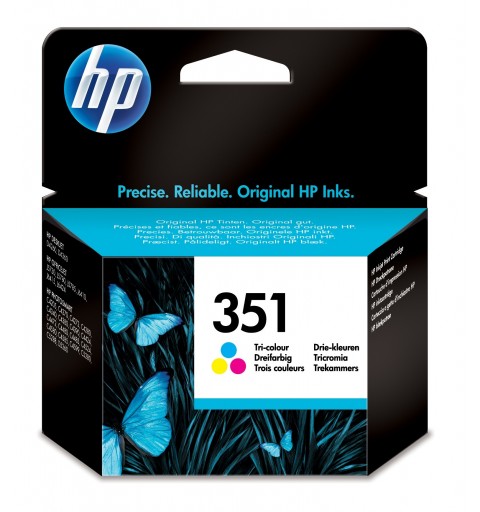 HP 351 Cyan Magenta Gelb Original Druckerpatrone