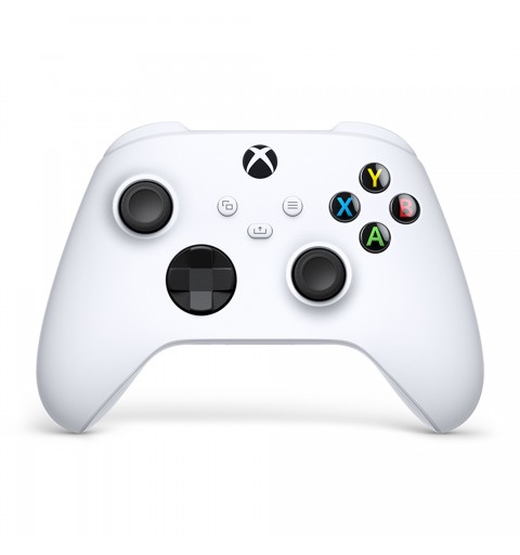 Microsoft Xbox Wireless Controller White Bianco Bluetooth USB Gamepad Analogico Digitale Xbox Series S, Xbox Series X, Xbox