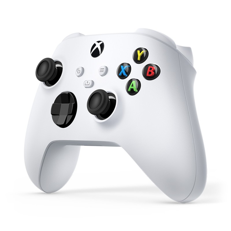 Microsoft Xbox Wireless Controller White Bianco Bluetooth USB Gamepad Analogico Digitale Xbox Series S, Xbox Series X, Xbox