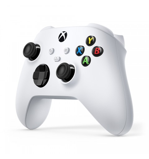 Microsoft Xbox Wireless Controller White Bianco Bluetooth USB Gamepad Analogico Digitale Xbox Series S, Xbox Series X, Xbox