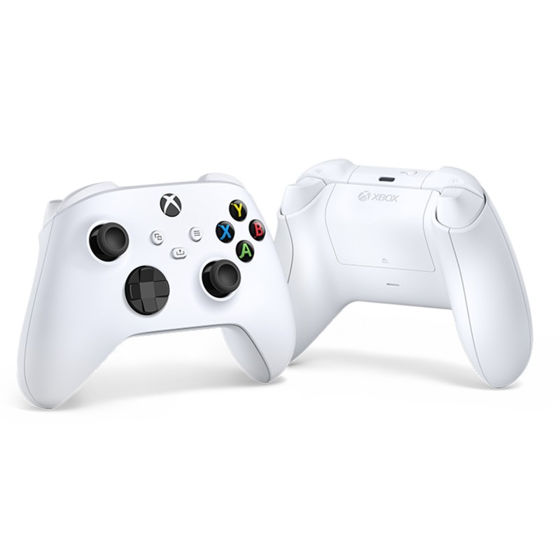 Microsoft Xbox Wireless Controller White Weiß Bluetooth USB Gamepad Analog Digital Xbox Series S, Xbox Series X, Xbox One,