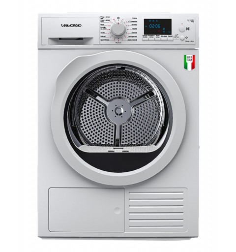 SanGiorgio SDR8P asciugatrice Libera installazione Caricamento frontale 8 kg A++ Bianco