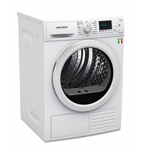 SanGiorgio SDR8P asciugatrice Libera installazione Caricamento frontale 8 kg A++ Bianco