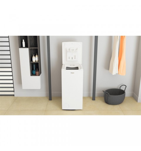 Whirlpool TDLR 65241BS IT lavatrice Caricamento dall'alto 6,5 kg 1200 Giri min C Bianco