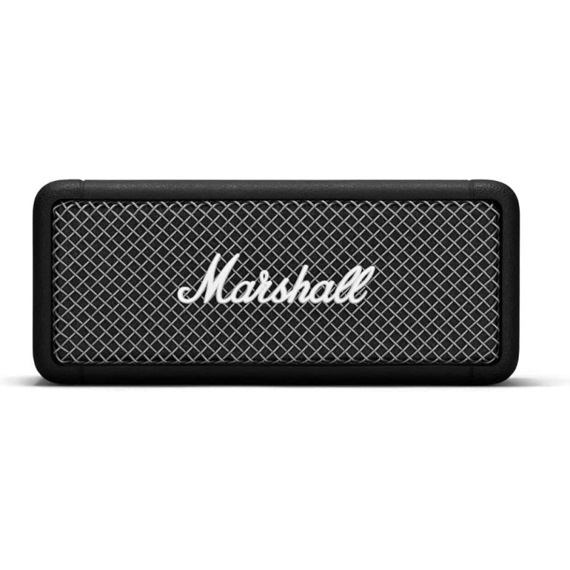 Marshall Emberton Bluetooth Nero, Cassa Portatile Senza fili 20W, Suono a 360gradi, Impermeabile IPX7, 20ore riprod.