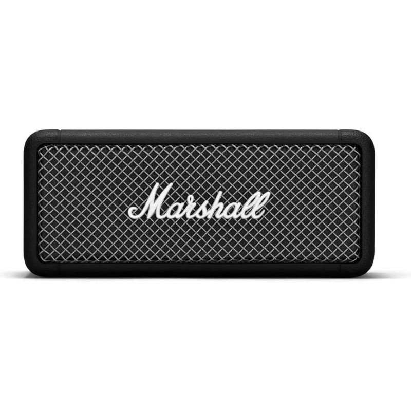 Marshall Emberton Bluetooth Nero, Cassa Portatile Senza fili 20W, Suono a 360gradi, Impermeabile IPX7, 20ore riprod.