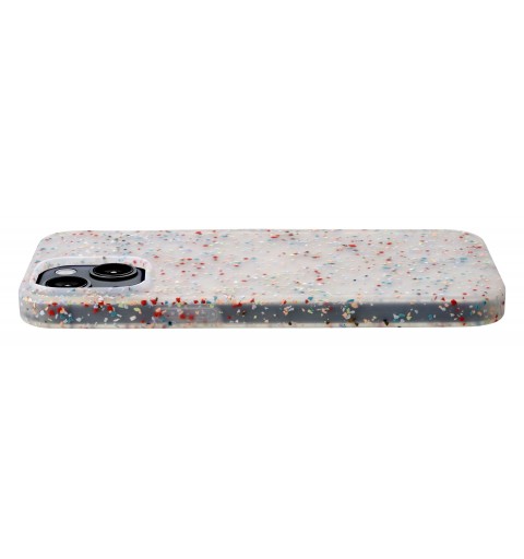 Cellularline Sensation Dots mobile phone case 15.5 cm (6.1") Cover Translucent, White