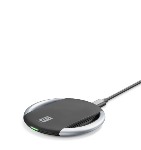 Cellularline Arena 15W Wireless Charger - Apple, Samsung and other Wireless Smartphones Base di ricarica wireless Nero