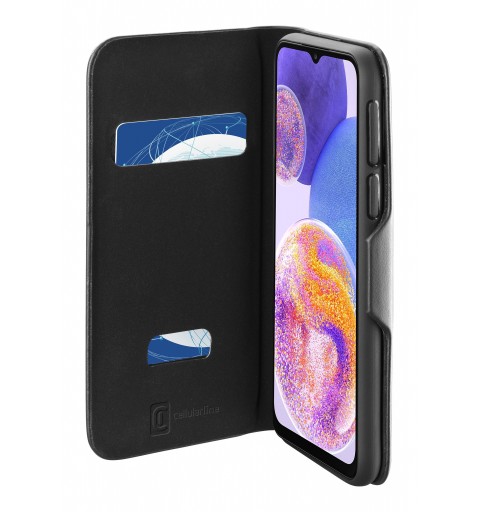 Cellularline Book Clutch mobile phone case 16.8 cm (6.6") Folio Black
