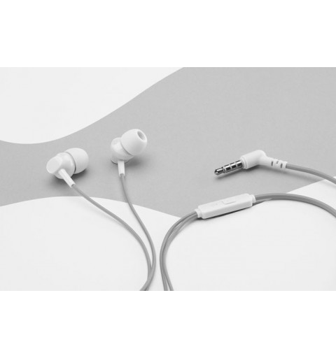 Cellularline Stylecolor Casque Avec fil Ecouteurs Appels Musique Blanc