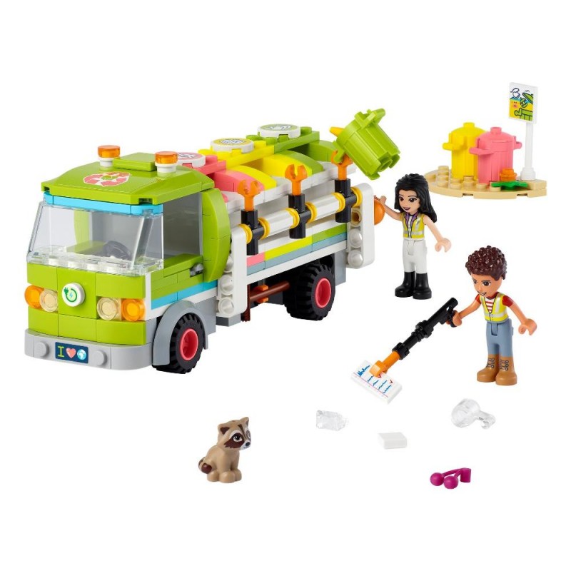 Costruzioni LEGO 41712 Friends Camion riciclaggio rifiuti 259 pz