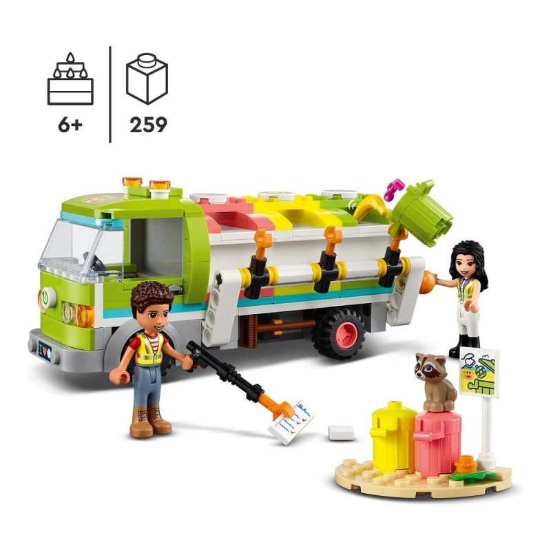 Costruzioni LEGO 41712 Friends Camion riciclaggio rifiuti 259 pz