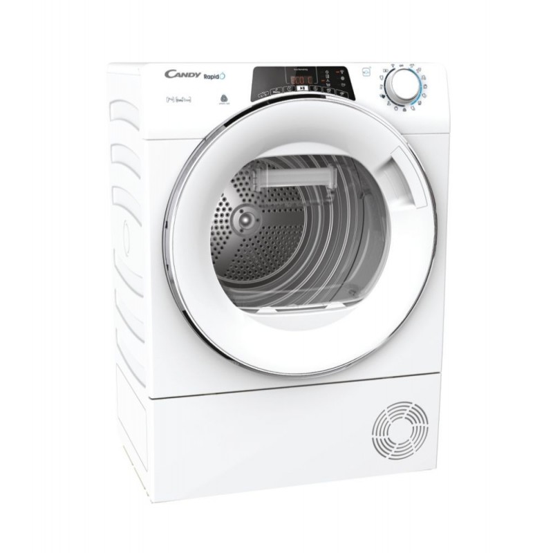 Candy RapidÓ RO4H7A2TCEX-S sèche-linge Autoportante Charge avant 7 kg A++ Blanc