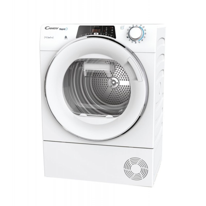 Candy RapidÓ RO4H7A2TCEX-S sèche-linge Autoportante Charge avant 7 kg A++ Blanc
