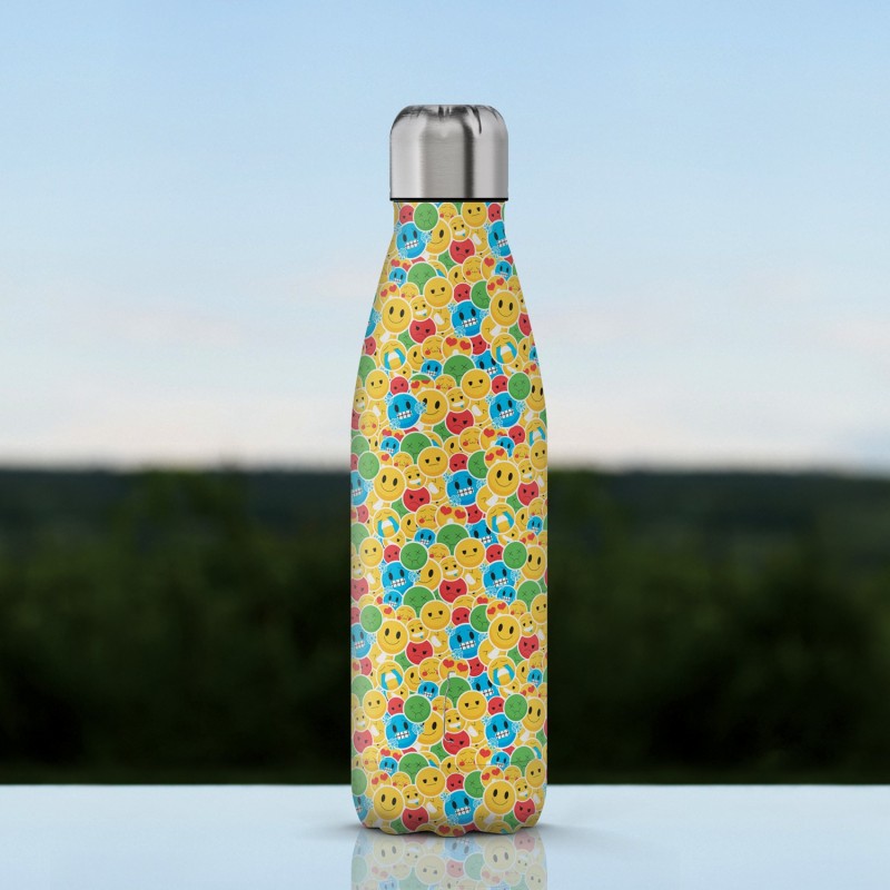 The Steel Bottle Smile Daily usage 500 ml Stainless steel Multicolour