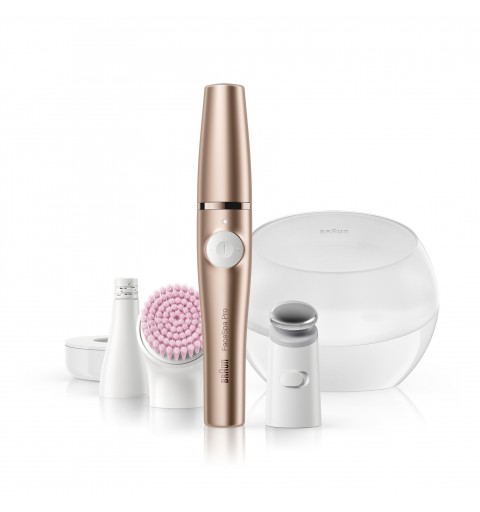 Braun FaceSpa Pro 921 10 Pinzette Bronze, Weiß