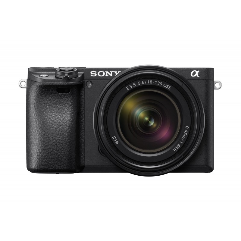 Sony α 6400 + SEL18135 MILC 24,2 MP CMOS 6000 x 4000 Pixeles Negro