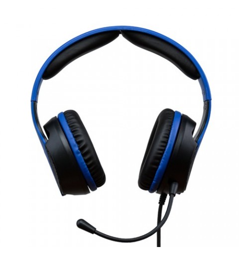 Qubick ACMU0056 écouteur casque Avec fil Arceau Jouer Noir, Bleu