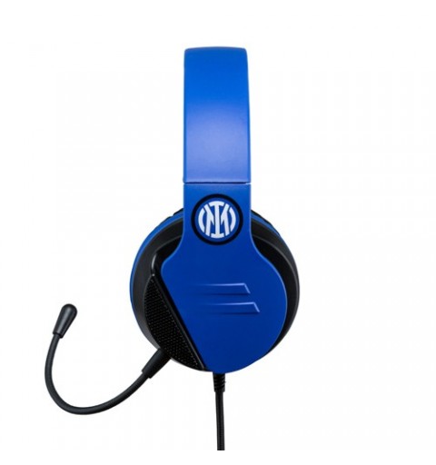 Qubick ACMU0056 écouteur casque Avec fil Arceau Jouer Noir, Bleu