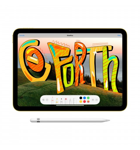 Apple iPad 64 GB 27,7 cm (10.9") Wi-Fi 6 (802.11ax) iPadOS 16 Argento