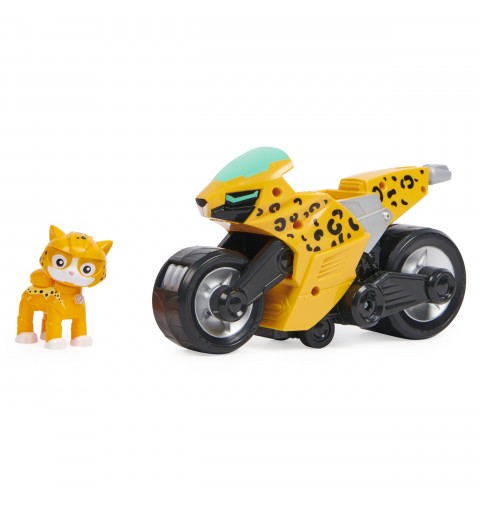 PAW Patrol , Cat Pack, Wild Cats verwandelbares Spielzeugmotorrad mit Actionfigur zum Sammeln, Kinderspielzeug