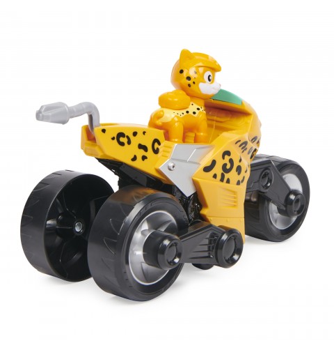 PAW Patrol , Cat Pack, Moto transformable de Wild Cat avec figurine articulée à collectionner, à partir de 3 ans