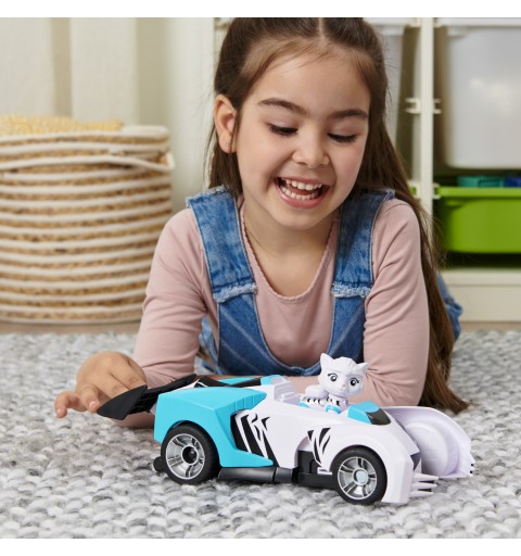 PAW Patrol , Cat Pack, Rory’s Transforming Toy Car with Collectible Action Figure, Kids Toys for Ages 3 and up