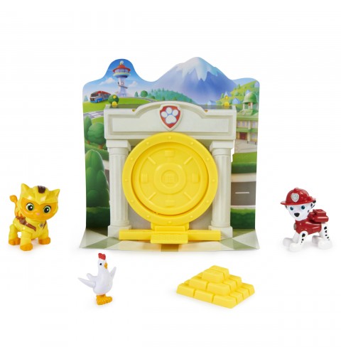 PAW Patrol , Set Gioco Cat Pack, Set a sorpresa con personaggi (Leo e Marshall o Rory e Skye), giocattoli per bambini dai 3