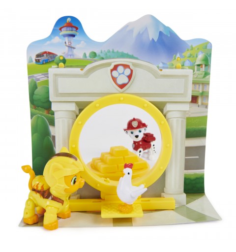 PAW Patrol , Coffret de figurines Cat Pack, Leo et Marcus, à partir de 3 ans