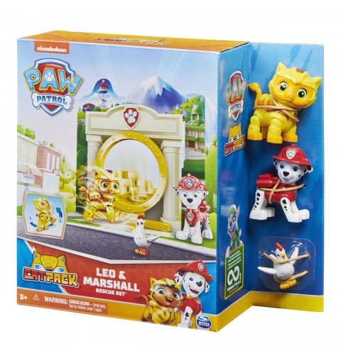 PAW Patrol , Cat Pack Leo and Marshall Action Figure Playset, Kids Toys for Ages 3 and up