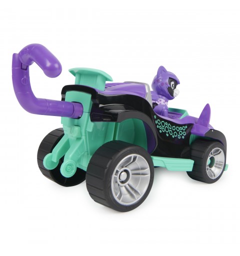 PAW Patrol | Veicolo Cat Pack del personaggio Shade | Veicolo con trasformazione con personaggio Cat Pack | Giochi per bambini