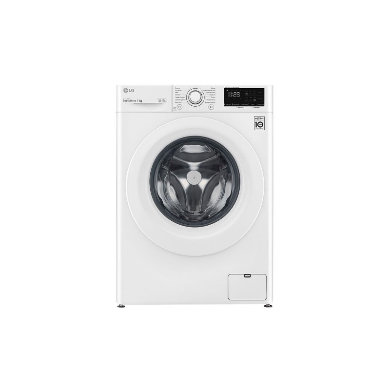 LG F2WV3S7N3E washing machine Front-load 7 kg 1200 RPM D White