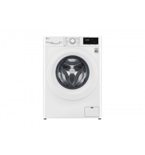 LG F2WV3S7N3E lavadora Carga frontal 7 kg 1200 RPM D Blanco