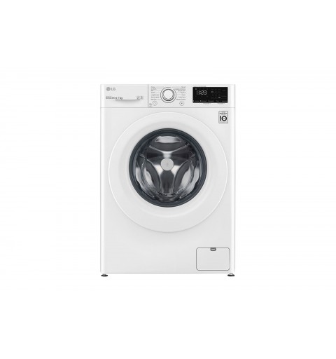 LG F2WV3S7N3E machine à laver Charge avant 7 kg 1200 tr min D Blanc