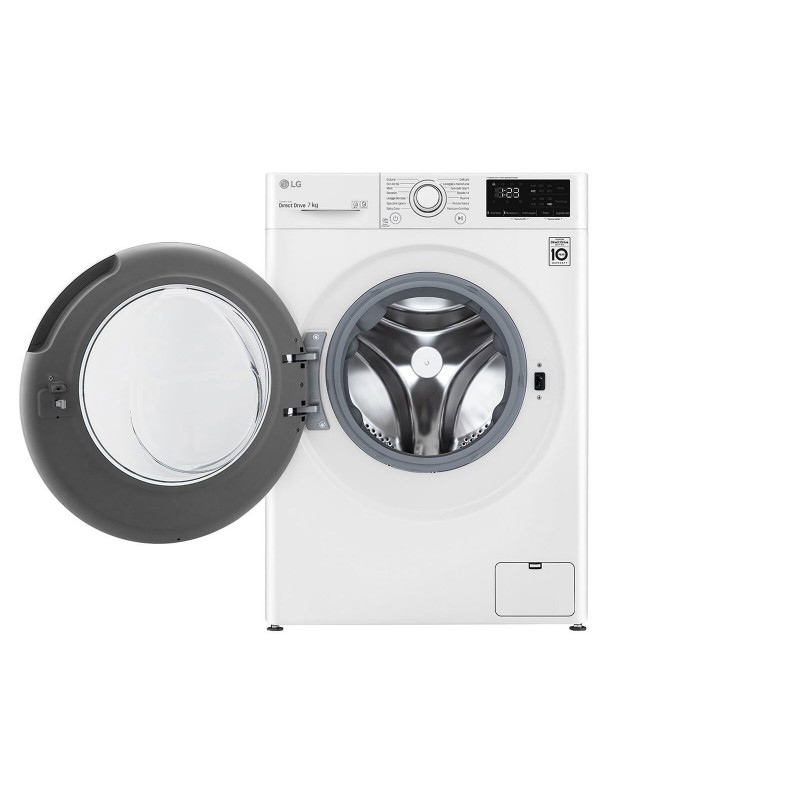 LG F2WV3S7N3E machine à laver Charge avant 7 kg 1200 tr min D Blanc