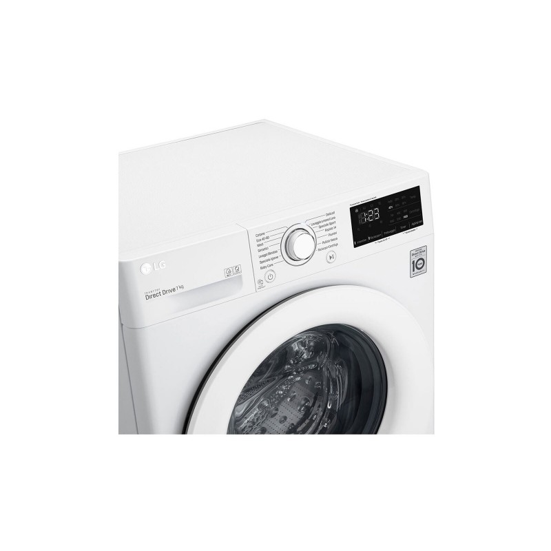 LG F2WV3S7N3E lavadora Carga frontal 7 kg 1200 RPM D Blanco