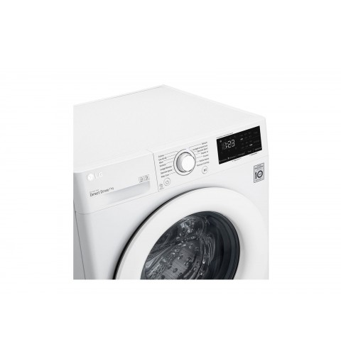 LG F2WV3S7N3E lavadora Carga frontal 7 kg 1200 RPM D Blanco