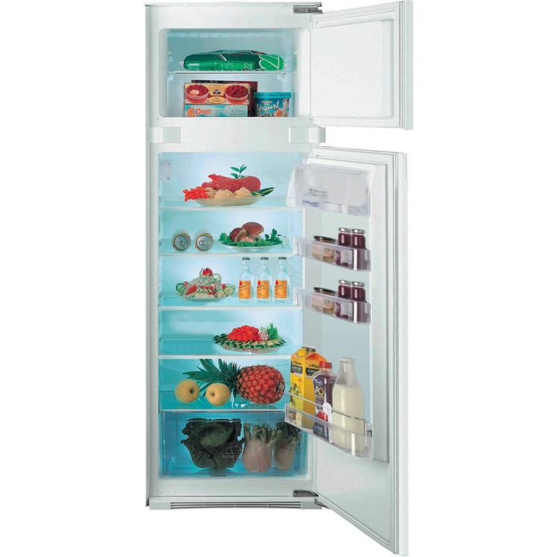 Hotpoint T 16 A2 D HA 1 fridge-freezer Built-in 239 L F Stainless steel