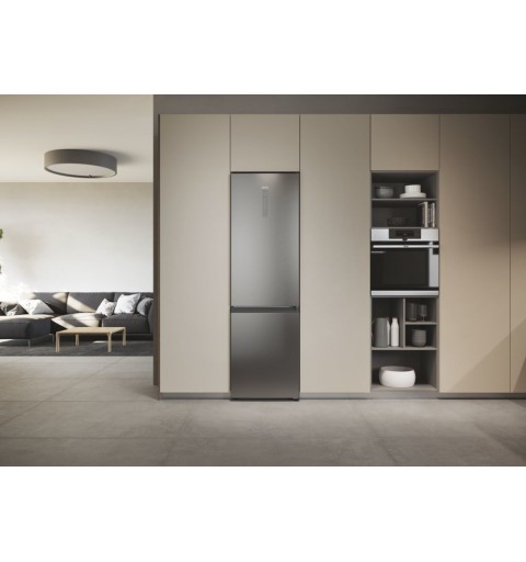 Haier 2D 60 Serie 3 HDW3620DNPK frigorifero con congelatore Libera installazione 377 L D Argento