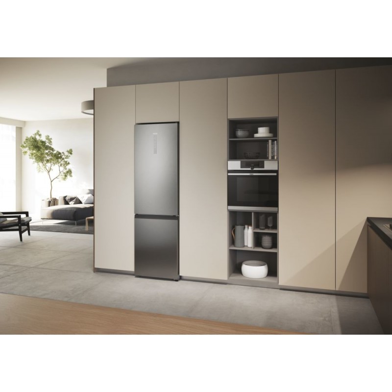 Haier 2D 60 Serie 3 HDW3620DNPK frigorifero con congelatore Libera installazione 377 L D Argento