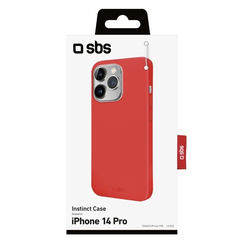 SBS TEINSTIP1461PR Handy-Schutzhülle 15,5 cm (6.1 Zoll) Cover Rot
