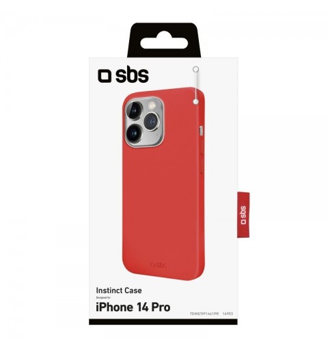 SBS TEINSTIP1461PR funda para teléfono móvil 15,5 cm (6.1") Rojo
