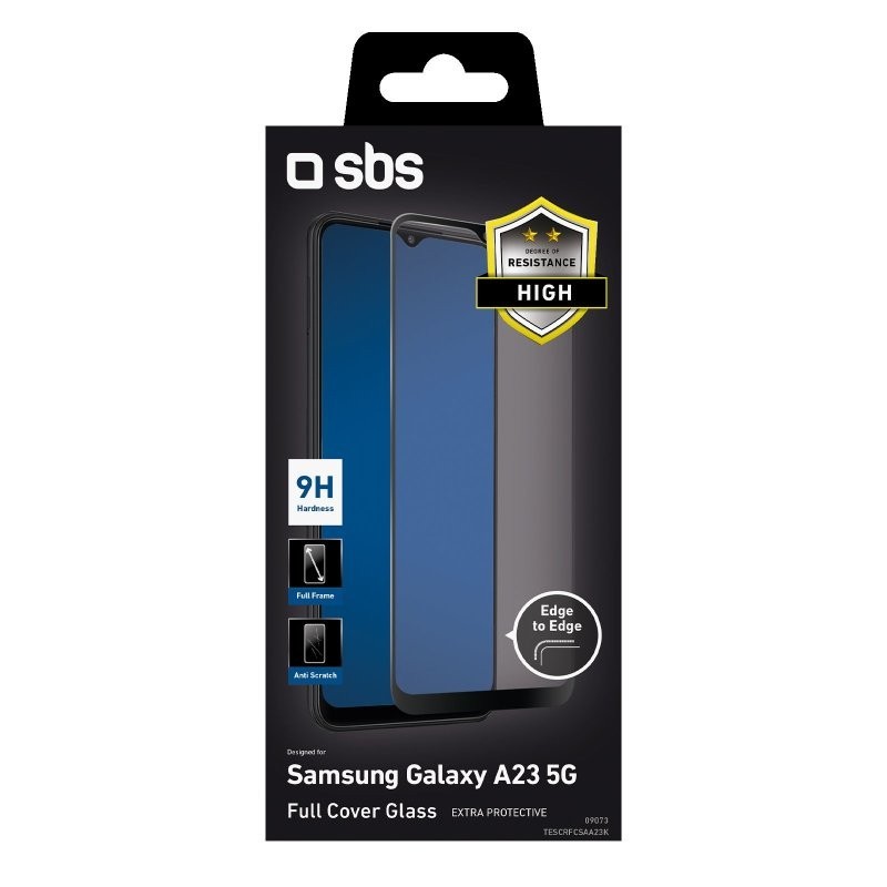SBS TESCRFCSAA23K protezione per lo schermo e il retro dei telefoni cellulari Pellicola proteggischermo trasparente Samsung 1 pz