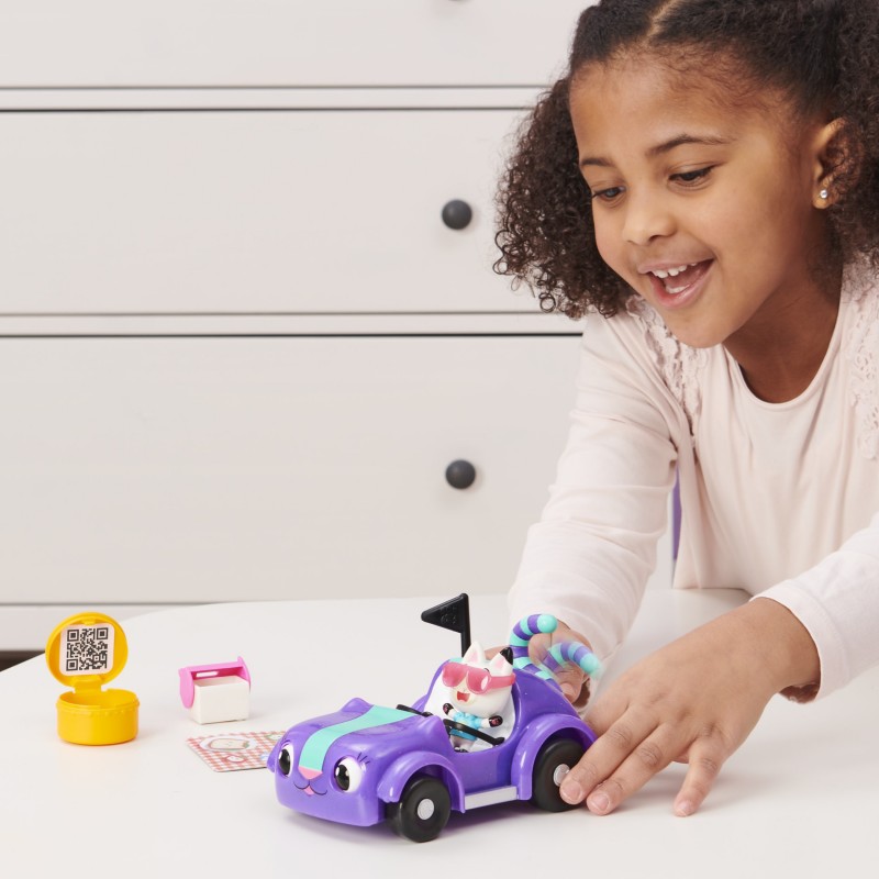 Véhicule Chabriolette avec figurine - Gabby et la Maison Magique SPIN MASTER : le véhicule + figurine à Prix