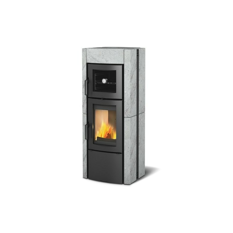 La Nordica Ester Forno Evo stufa Libera installazione A legna Grigio