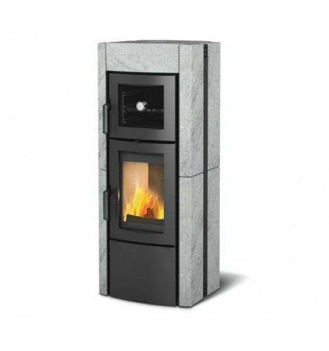 La Nordica Ester Forno Evo stufa Libera installazione A legna Grigio