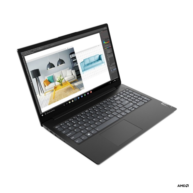 Lenovo V V15 5300U Portátil 39,6 cm (15.6") Full HD AMD Ryzen™ 3 8 GB DDR4-SDRAM 256 GB SSD Wi-Fi 5 (802.11ac) Windows 11 Pro