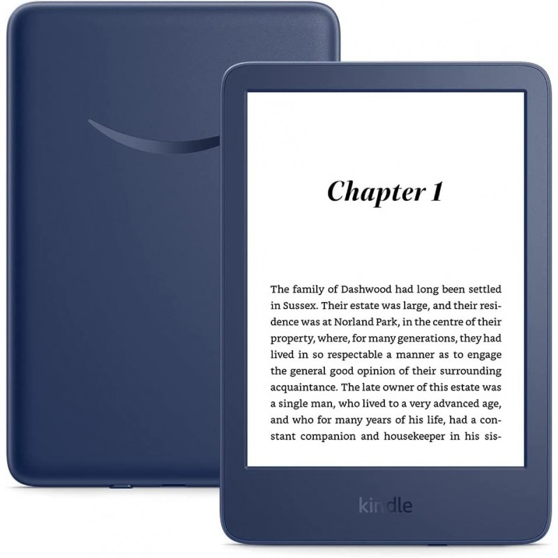 Amazon B09SWV9SMH lectore de e-book Pantalla táctil 16 GB Wifi Azul