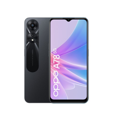 OPPO A78 5G 16,7 cm (6.56") Double SIM Android 13 USB Type-C 8 Go 128 Go 5000 mAh Noir