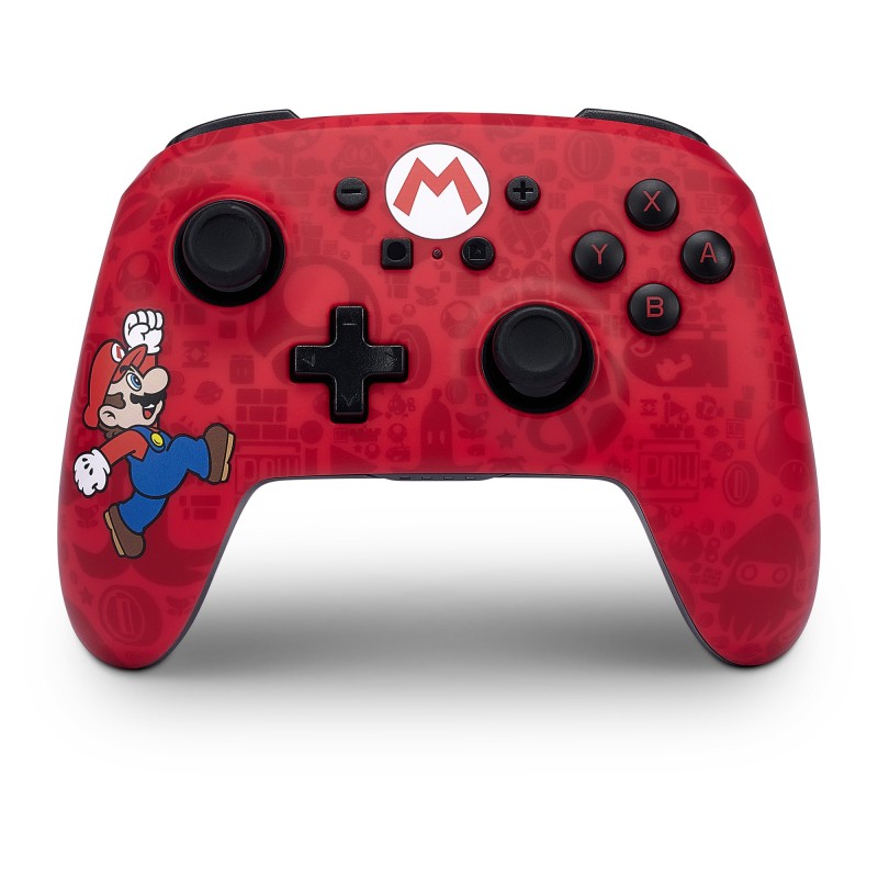 PowerA Enhanced Wireless Controller for Nintendo Switch - Here We Go Mario